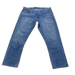 True Religion Buddha Lisa Women Medium Wash Jeans Sz 28 x25 100% Cotton Denim